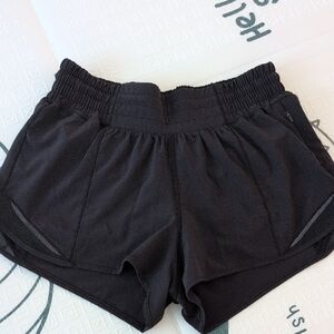 Size 4 Lululemon Hotty Hot Shorts